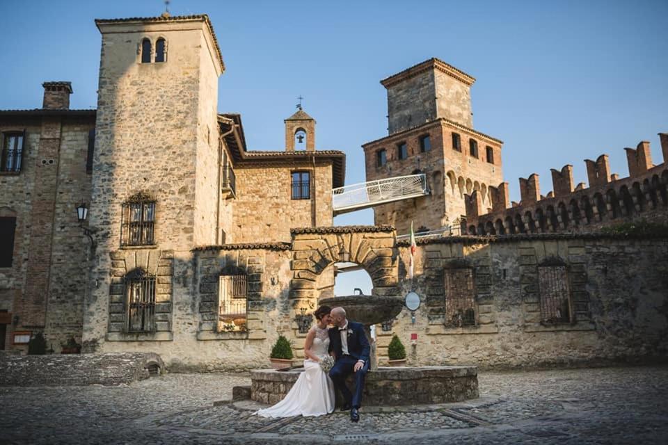 Hotel Castello Di Vigoleno Kültér fotó